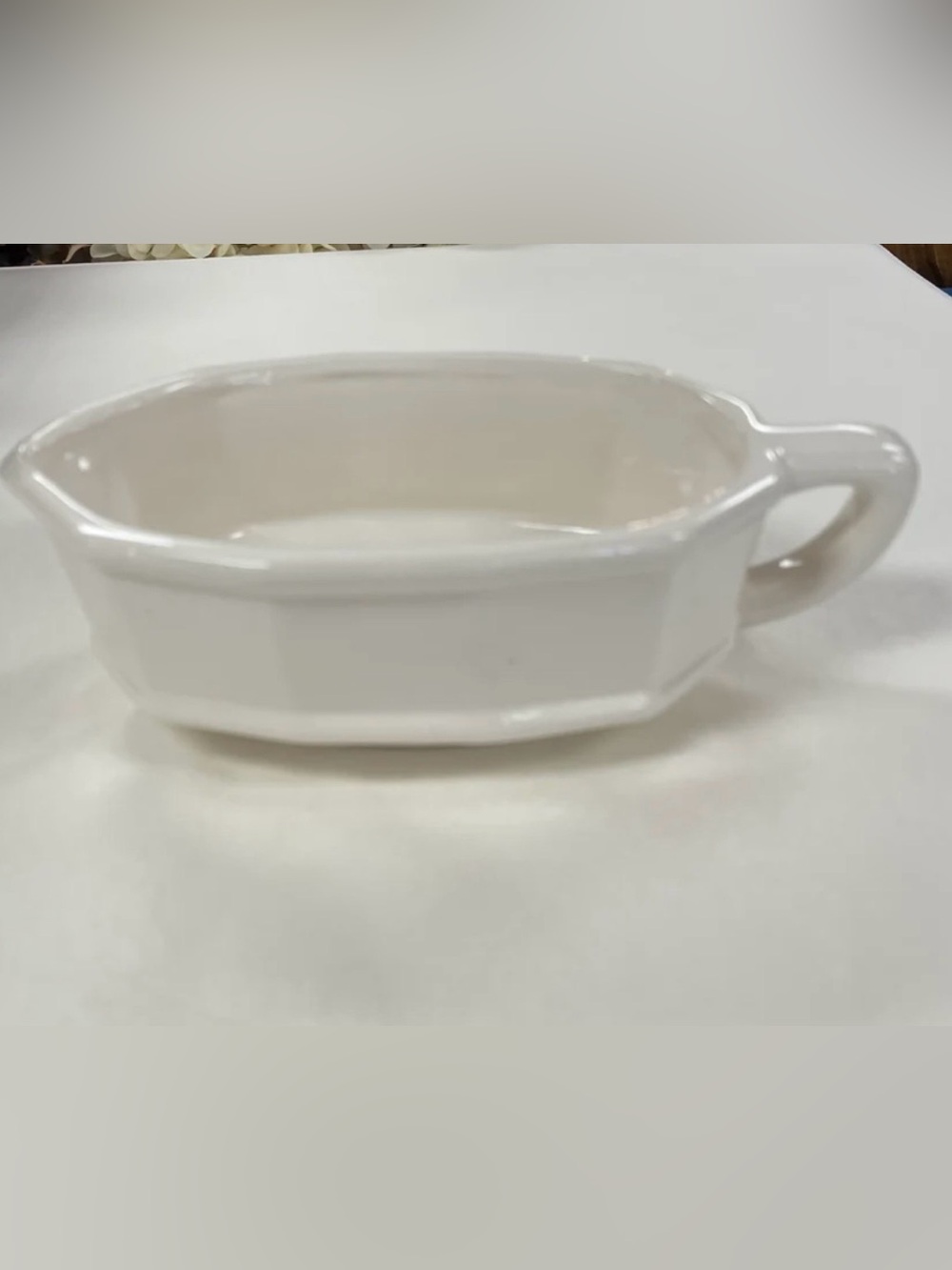 50%off w♥️ Pfaltzgraff Gravy Sauce Boat HERITAGE White Vntg